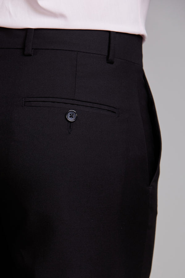 Calça Alfaiataria Slim Fit - Preto