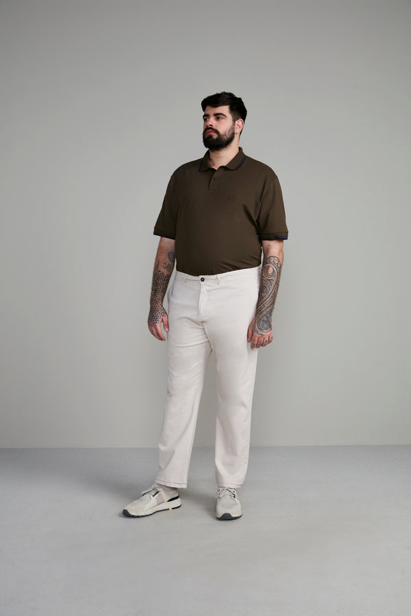 Calça Chino Comfort - Bege
