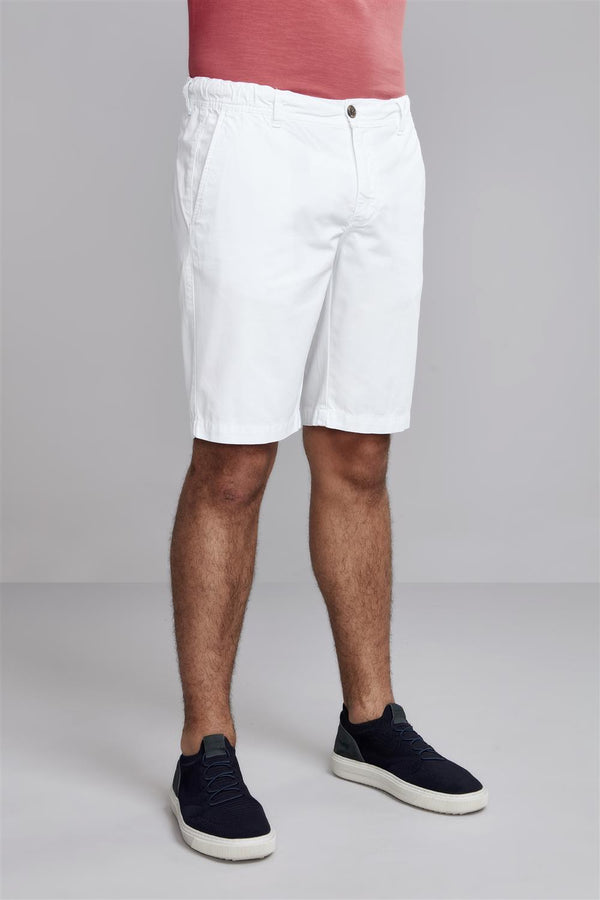 Bermuda Chino Comfort - Branco
