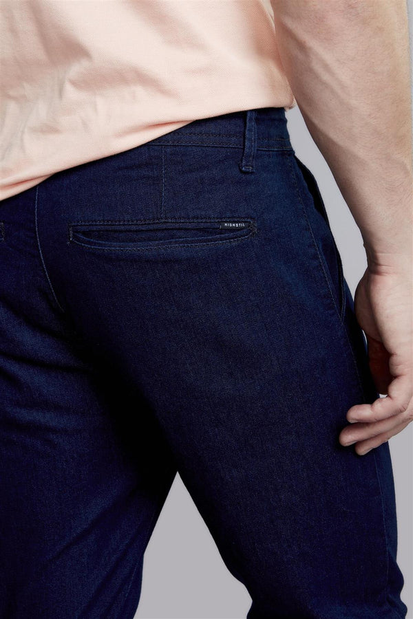 Calça Comfort Jeans - Azul