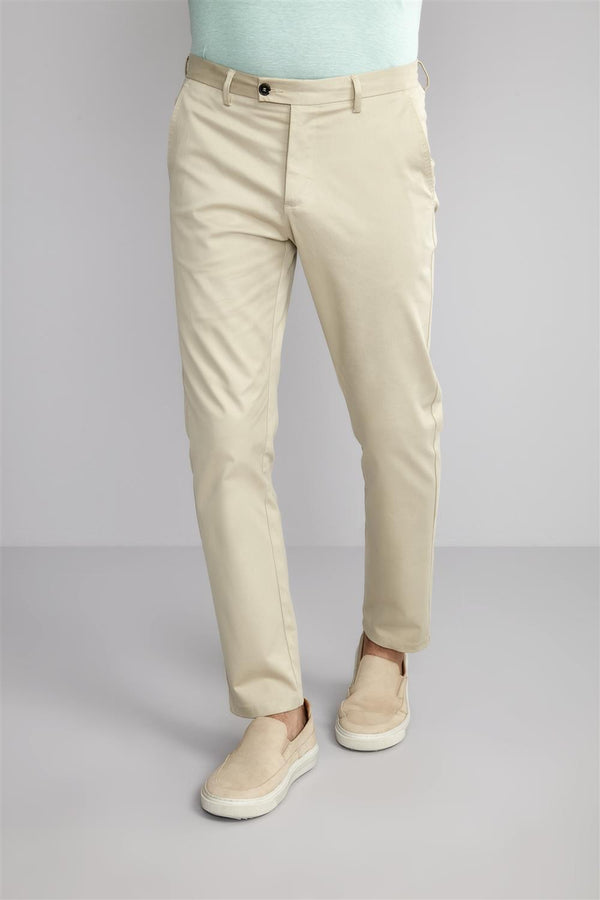 Calça Alfaiataria Comfort - Bege Areia