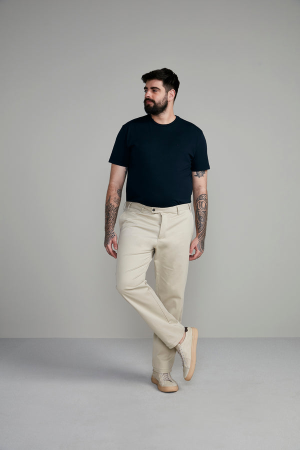 Calça Alfaiataria Comfort - Khaki