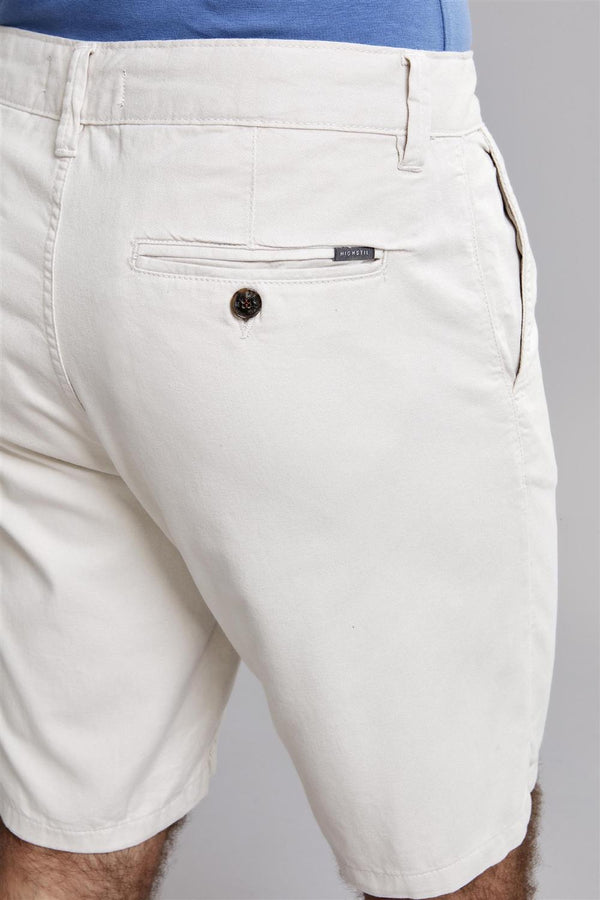 Bermuda Comfort Chino - Bege