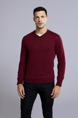 Tricot Gola V Liso - Roxo