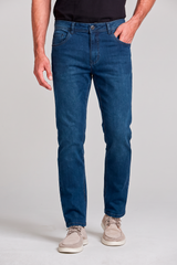 Calça Jeans Slim Fit - Lavagem Media