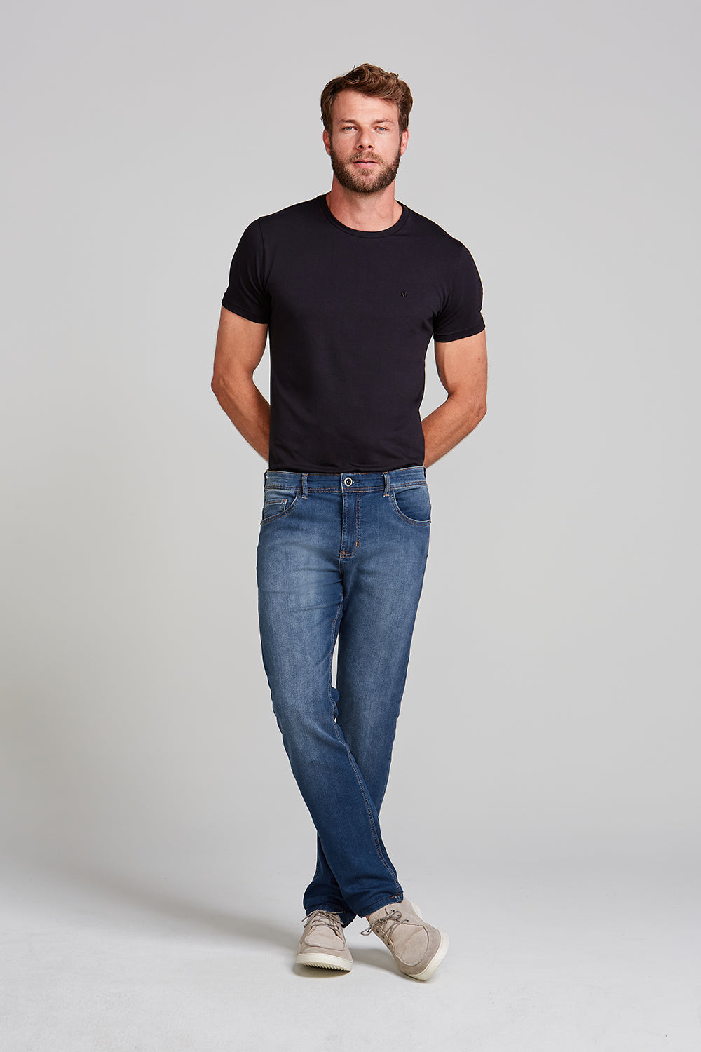 Calça Jeans Slim Fit