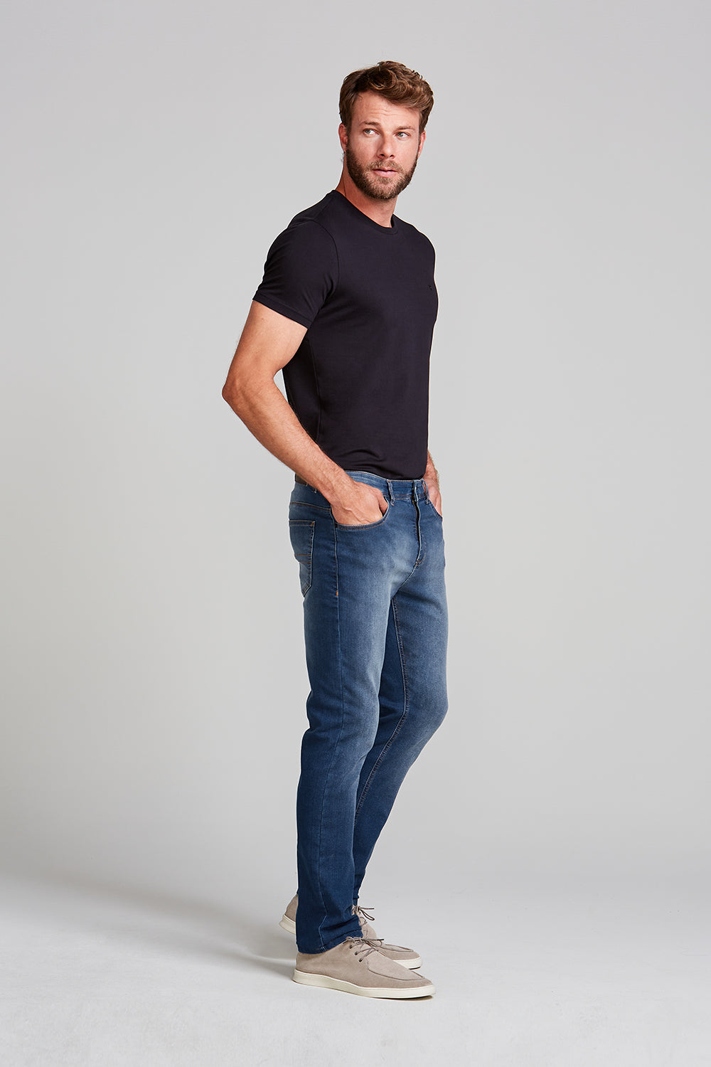Calça Jeans Slim Fit