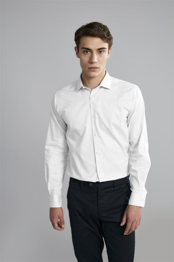 Camisa Social Lisa Comfort - Branco