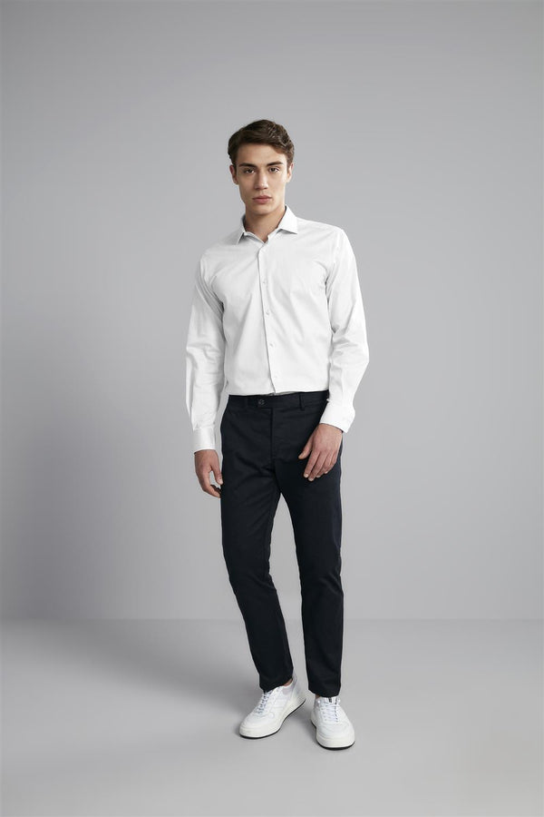 Camisa Social Lisa Comfort - Branco