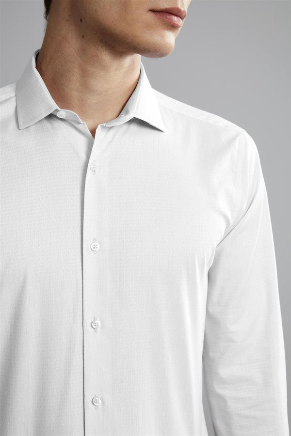 Camisa Social Lisa Comfort - Branco