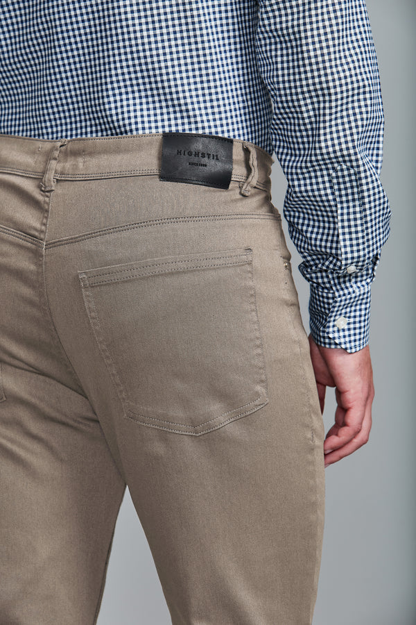 Calça Chino Slim Fit - Khaki