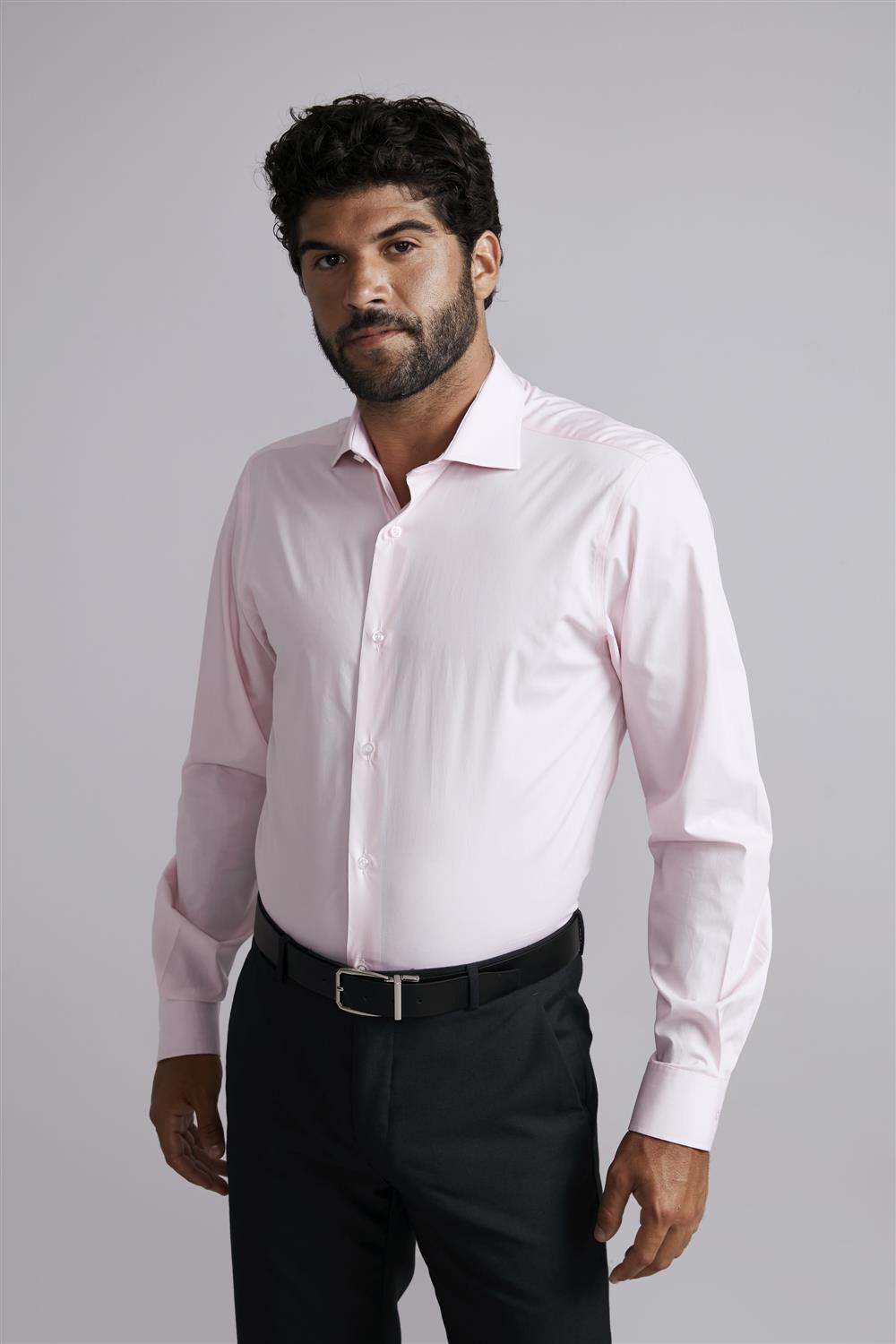 Camisa Social Lisa Comfort Wrinkle Free