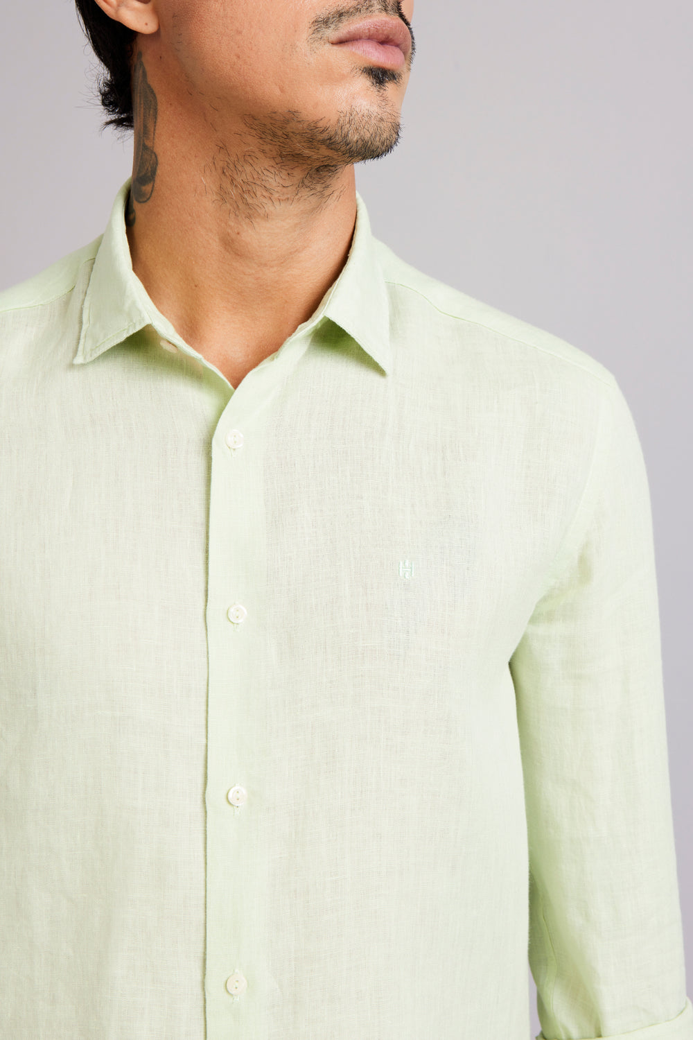 Camisa Lisa Comfort Linho