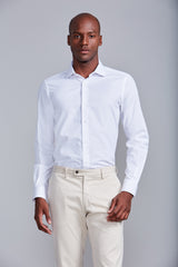 Camisa Social Comfort - Rosa Claro