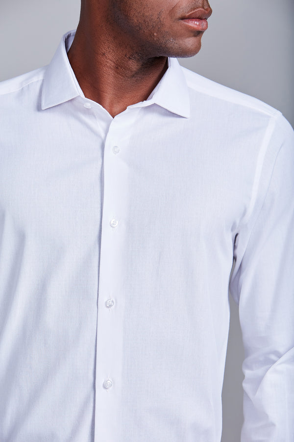 Camisa Social Comfort - Rosa Claro