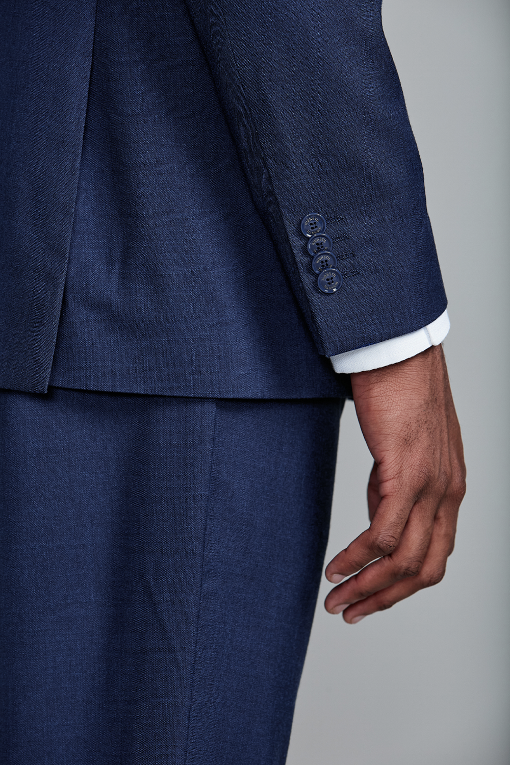 Terno Slim Fit Premium Liso Lavável em Máquina