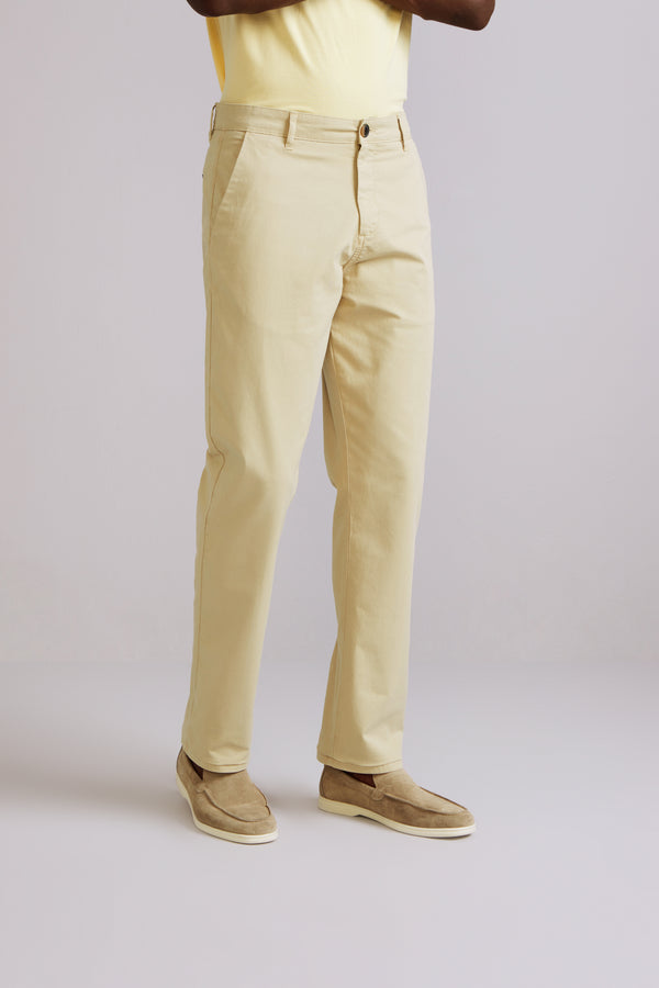 Calça Chino Comfort - Bege