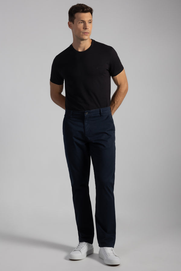 Calça Chino Comfort - Azul Marinho