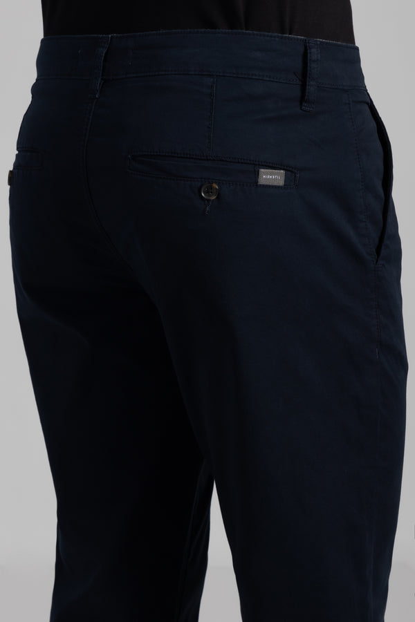 Calça Chino Comfort - Azul Marinho