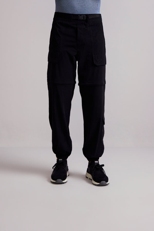 Calça Tecnocomfy Zíper Destacável Carrot - Preto