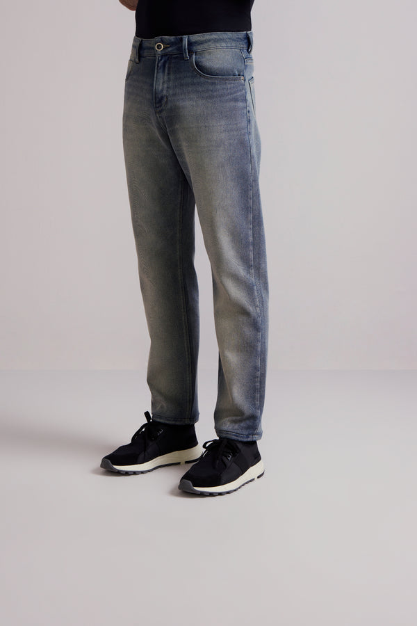 Calça Jeans Slim Fit - Azul