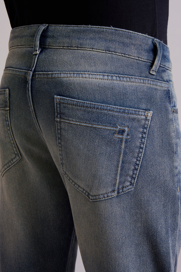Calça Jeans Slim Fit - Azul