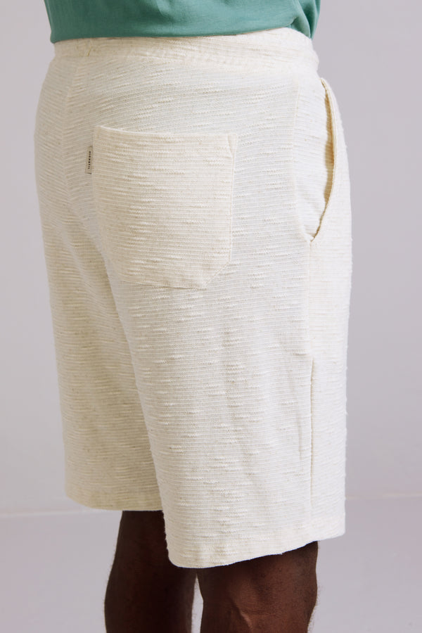 Bermuda Linen Blend Relax - Bege