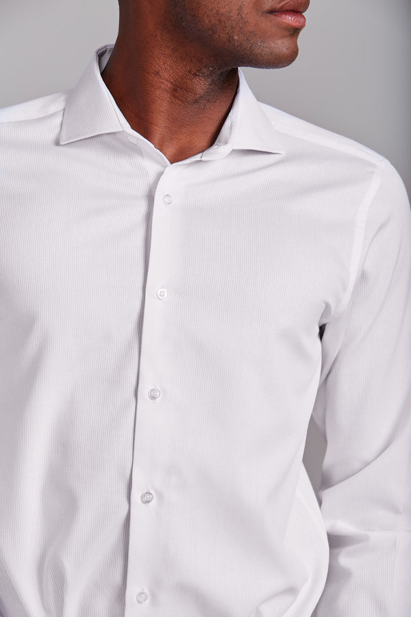 Camisa Social Comfort - Rosa Claro