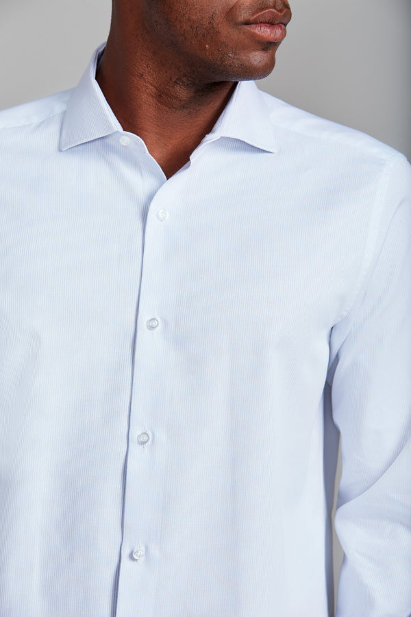 Camisa Social Comfort - Azul Claro