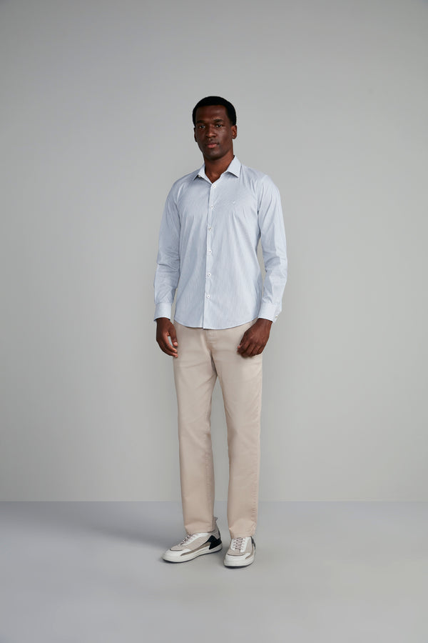 Camisa Slim Fit - Branco