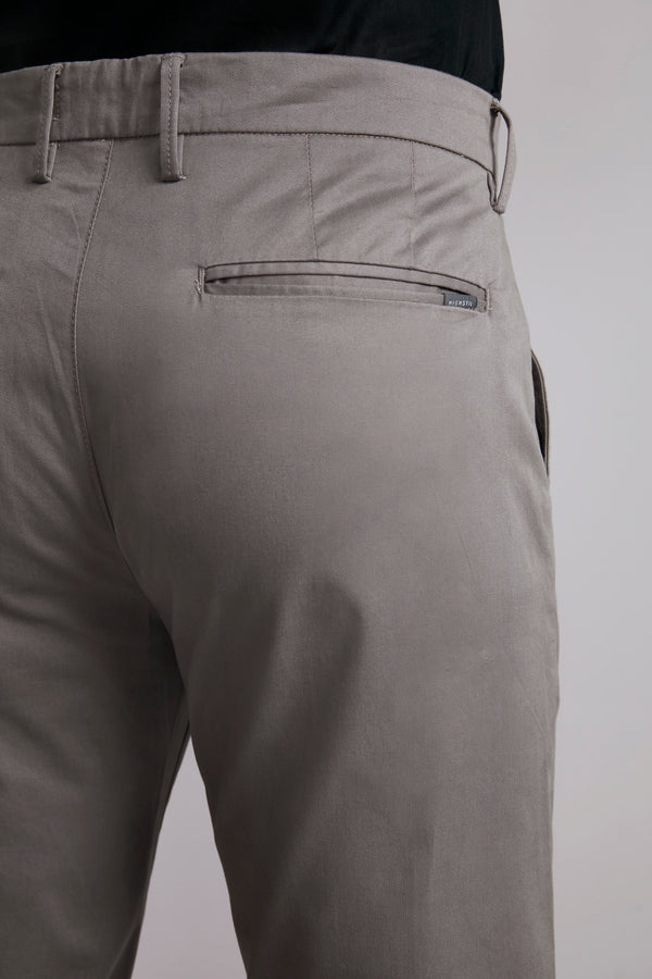 Calça Comfort Sarja - Cinza