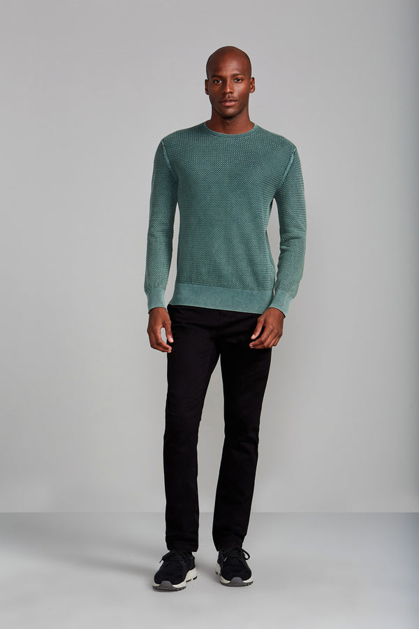 Tricot Gola Careca - Verde