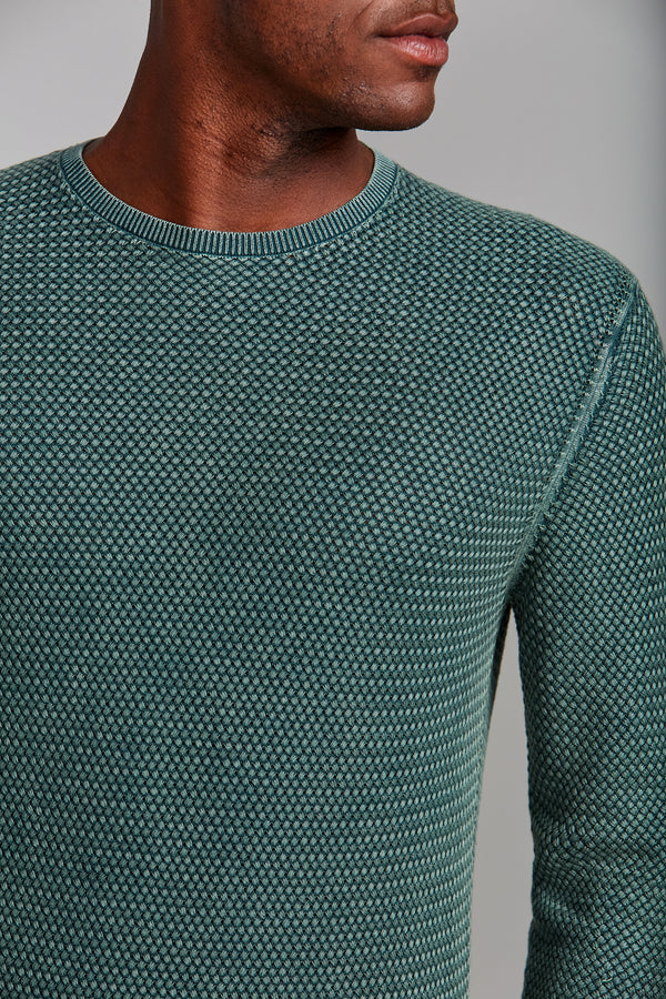 Tricot Gola Careca - Verde