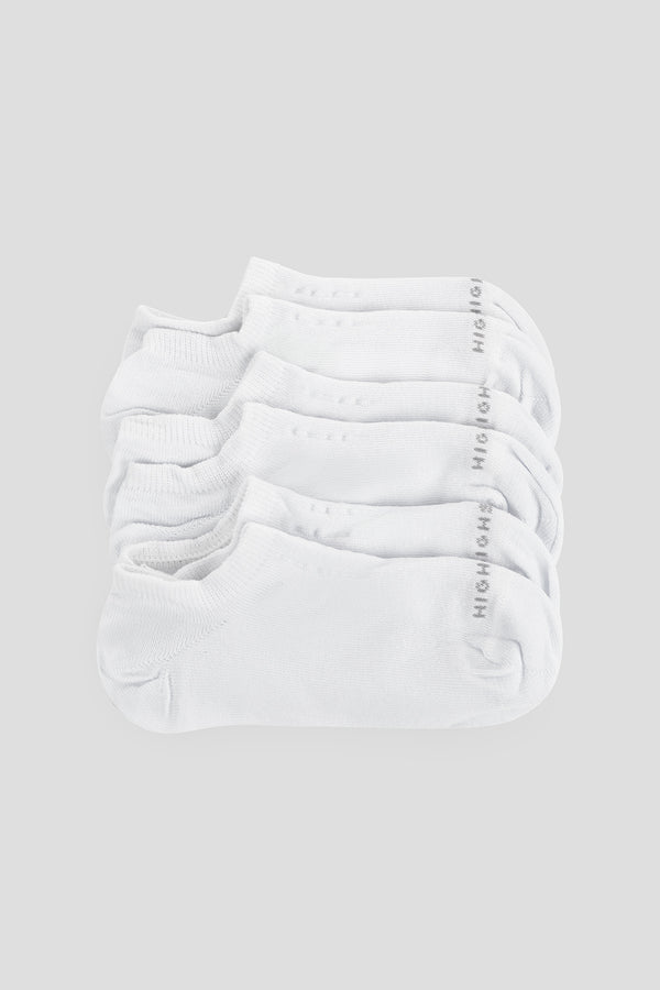Kit 3 Pares Meia Sapatilha - Branco