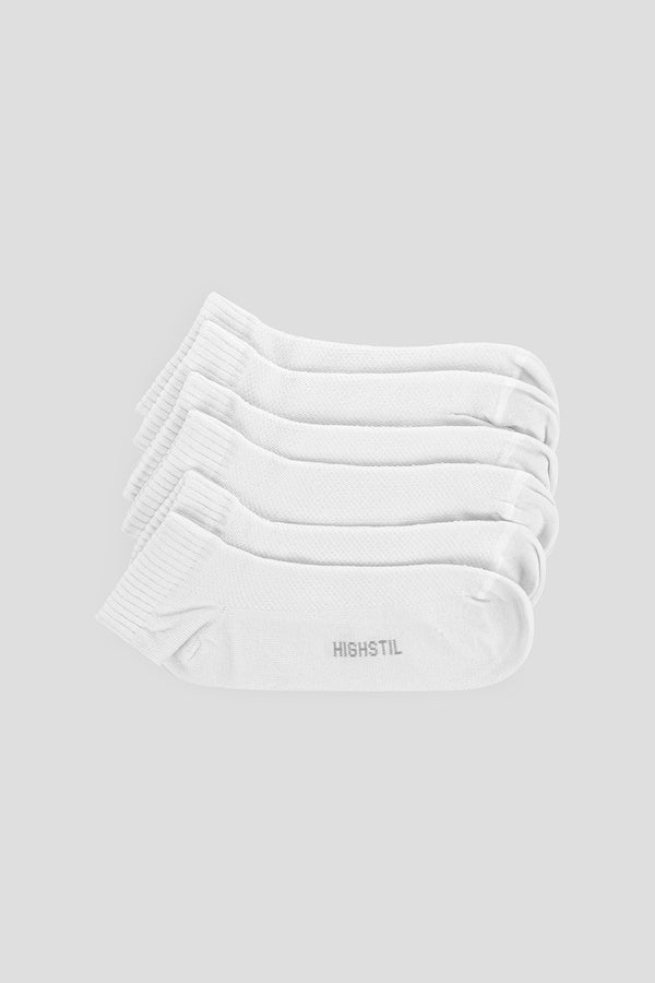 Kit 3 Pares Meia - Branco