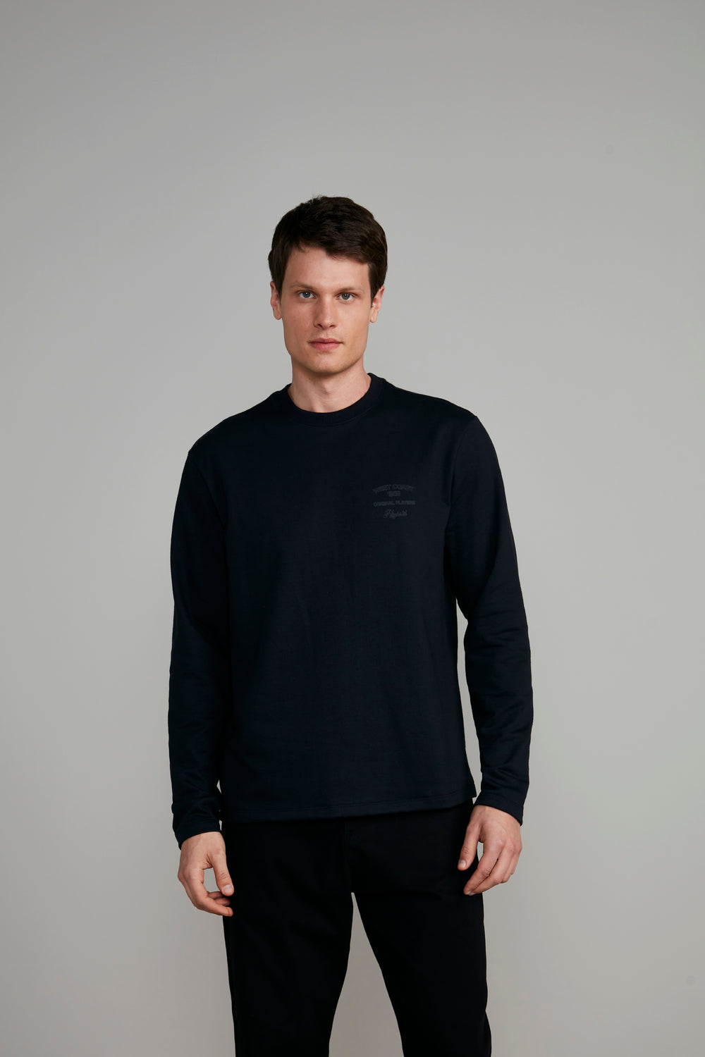 Blusa Manga Longa Slim Fit