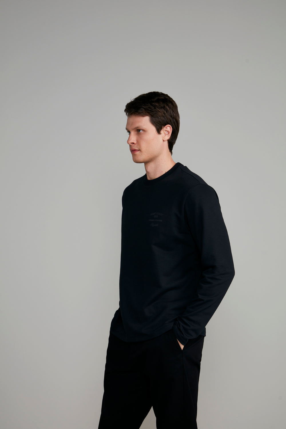 Blusa Manga Longa Slim Fit