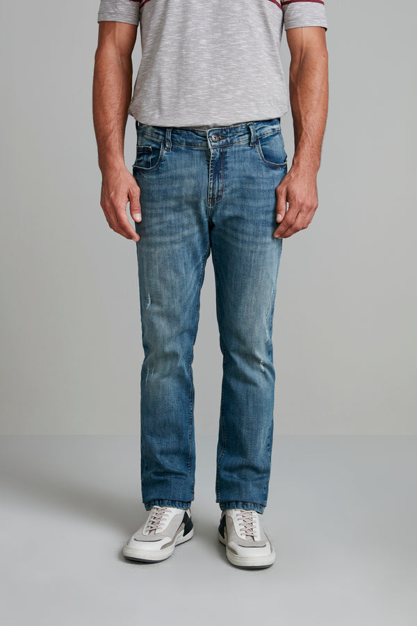 Calça Jeans Comfort - Azul