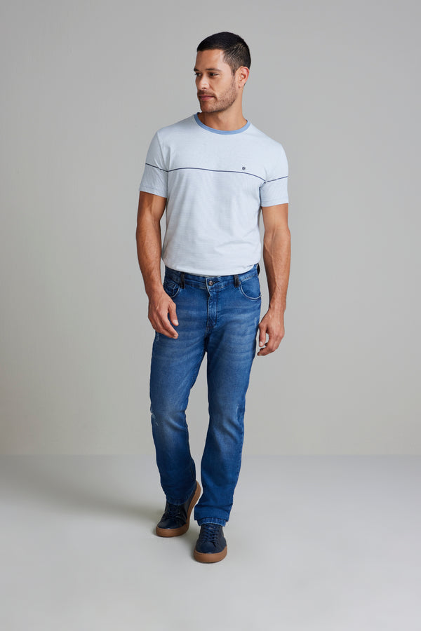 Calça Jeans Comfort - Preto