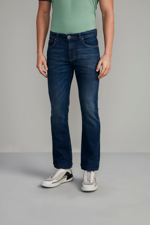 Calça Jeans Reta - Preto