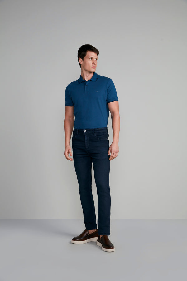 Calça Jeans Slim Fit - Preto