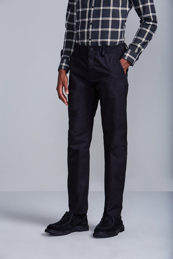 Calça Chino Reta - Preto