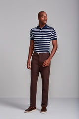 Calça Linen Blend Comfort - Marrom Cafe