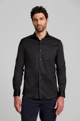 Camisa Lisa Slim fit - Preto