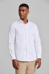 Camisa Lisa Slim fit - Branco