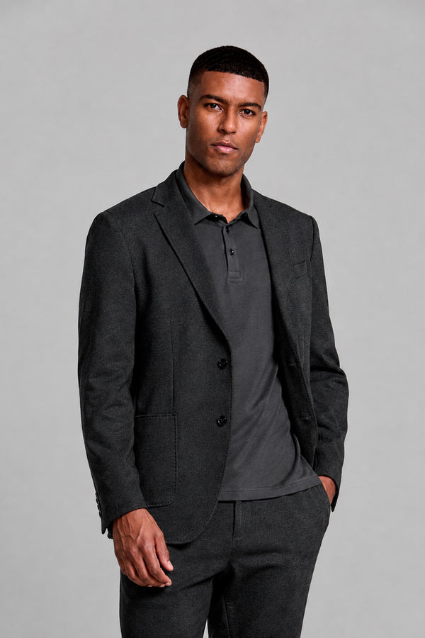 Blazer Alfaiataria Hitech Slim Fit - Cinza