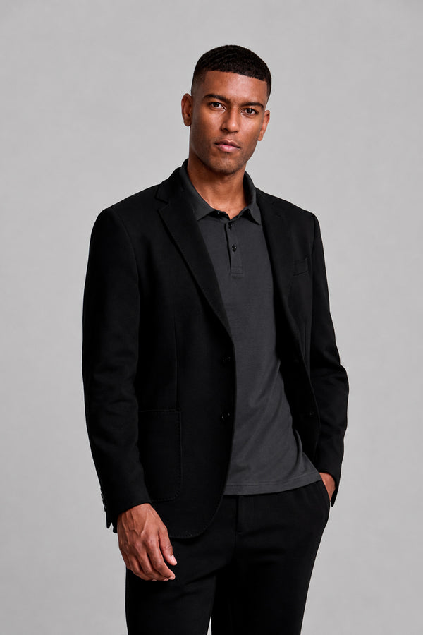 Blazer Alfaiataria Hitech Slim Fit - Preto