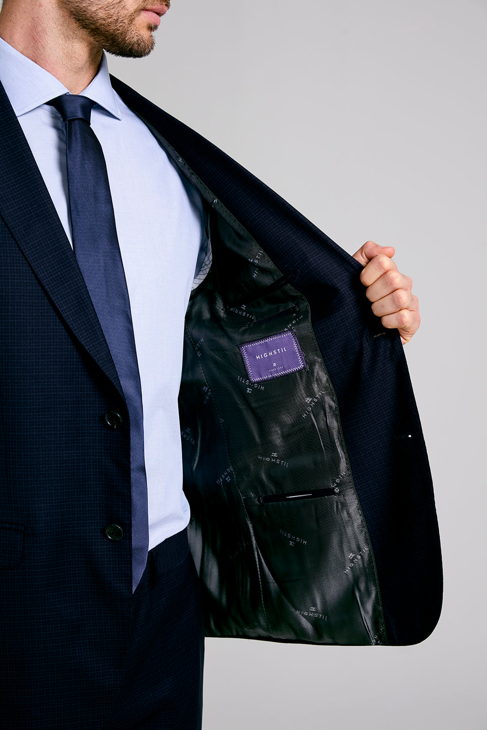 Terno Slim Fit Xadrez