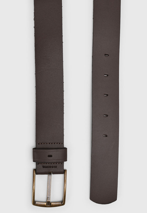 Cinto Couro Social - Marrom