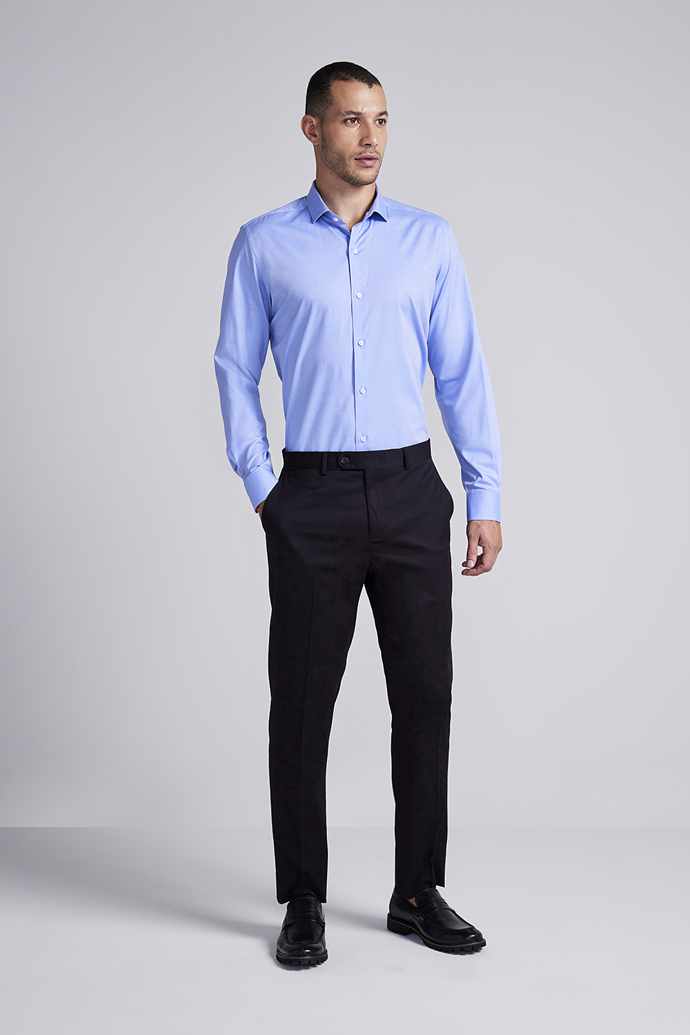 Camisa Social Algodão Pima Slim Fit